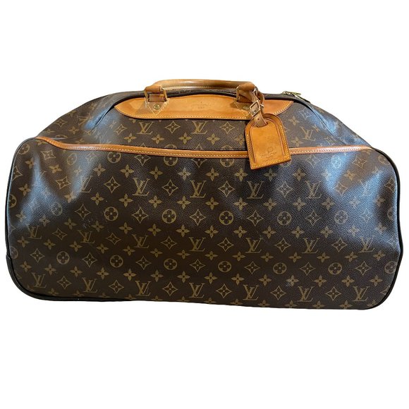 Authentic Louis Vuitton Eole 60 Monogram Canvas Travel Bag Roller Luggage Duffle - Picture 4 of 16